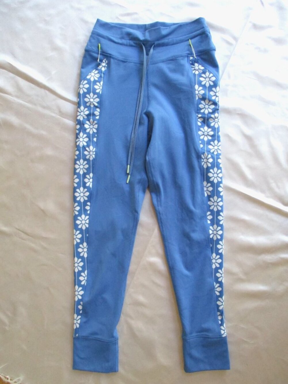OFFLINE by Aerie Size L Warm Up High Waisted Pocket Legging Sky Blue